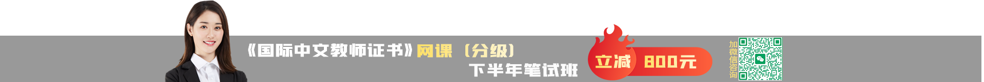 国际中文教师证书
